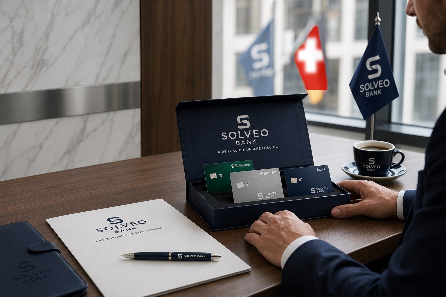 Solveo Bank Kartenbox