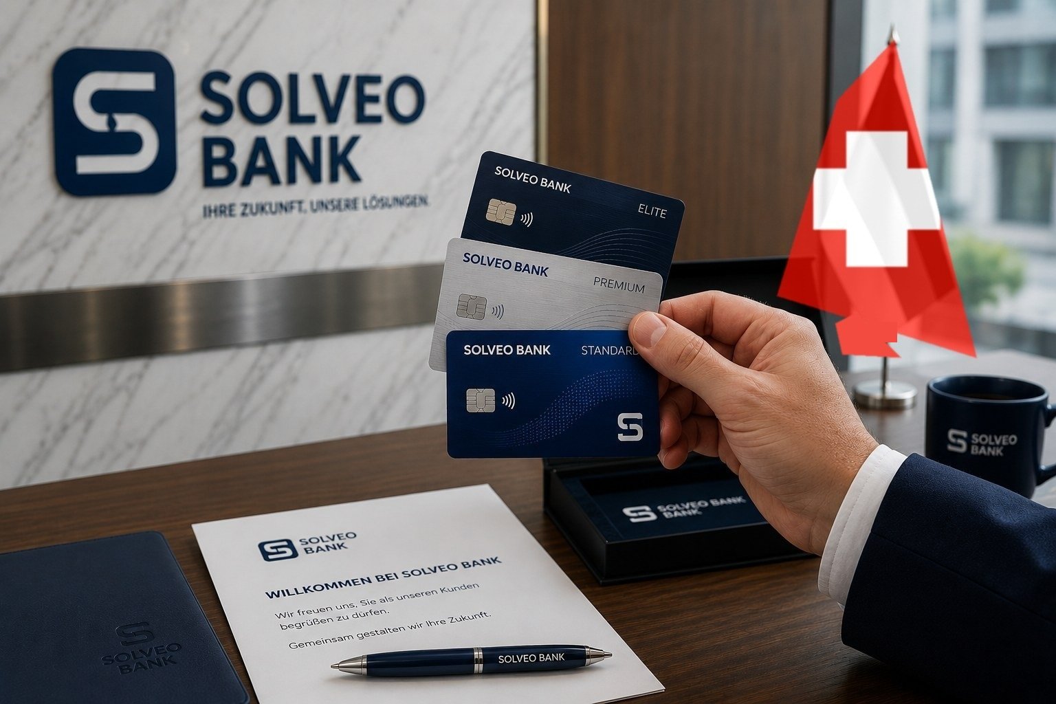 Solveo Bank Karten Standard, Premium, Elite